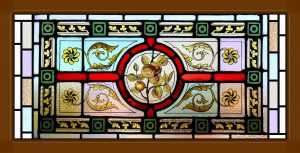 完成　ステンドグラス取付け【ステンドグラス トシアンティークス】京都